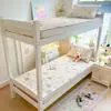 2026 Novo Estilo Fresco Seda Fresca Látex Refrescante Colchonete Cama de Estudante 90*200cm Conjunto de Duas Peças Estiloso