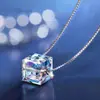 Collar de Azúcar Aurora Zhenrong Colgante de Cristal Austriaco Accesorios para Mujer Collar Corto Estilo Coreano Colgante para Clavícula