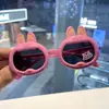 Gafas de Sol Modernas con Orejas de Conejo Lindas para Niños, Protección Solar para Viajes Infantiles, Gafas de Sol para Bebé de Tela