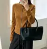 Moletom elegante com zíper duplo e gola alta, retalhos e mangas compridas para mulheres, novo top casual estiloso e jovem do outono de 2026