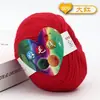 4 Ovillos de Hilo Acrílico para Bebé para Tejer a Mano, Hilo Mediano-Fino para Crochetar Zapatillas, Kit de Materiales de Hilo Acrílico para Crochet de Muñecas