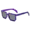 Gafas de sol cuadradas de moda para adultos 2024, estilo europeo y americano, transfronterizas, Aliexpress, Amazon, gafas de sol a cuadros, gafas de moda