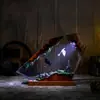 Lámpara de Resina Transfronteriza Regalo Lámpara de Resina Dragón Negro y Dragón Blanco Lámpara de Resina Luz de Noche para Dormitorio Regalo de Halloween