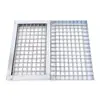 Paneles de rejilla de acero personalizados, paneles de rejilla de acero galvanizado en caliente, paneles de rejilla para subestaciones, paneles de rejilla soldados de acero inoxidable galvanizado en caliente