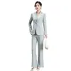 Nuevo Conjunto Profesional de Otoño 2026 para Mujer, Elegante y Sofisticado Traje Formal para Entrevista de Trabajo, Blazer a la Moda
