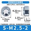 Aço Inoxidável 304 Cls Porca Rebite Dentada Placa de Pressão Tampa de Parafuso Redonda Peças de Rebitagem de Chapa Metálica Conectora M4M5M6