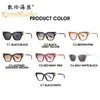 Nuevas Gafas de Sol de Moda con Montura Ojo de Gato 2432 Europeas y Americanas Versátiles Ins Gafas de Sol de Celebridad de Internet Transfronterizas Gafas con Protección UV