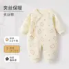 Roupas de Bebê Outono Inverno Macacão Acolchoado de Algodão Fino Para Recém-Nascidos Meninos Meninas Body Romper Quente Roupas de Recém-Nascido