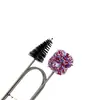 Cepillo de limpieza para saxofón doble cabeza doble propósito cepillo de limpieza cepillo para limpiar tubería cabeza de flauta número boquilla cuerpo del tubo limpieza