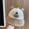 Sombrero de Sol para Bebé Gorra de Pana Gruesa de Invierno para Niños y Niñas Protección Solar para Bebé de Primavera y Otoño Sombrero de Pescador Cálido