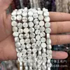 8mm Piedra Natural Cristal Ágata Disco Plano Cuentas Sueltas Pulsera DIY Collar Accesorios de Joyería Productos Semiacabados Venta al por Mayor