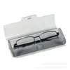 Estuche de Plástico para Gafas Esmeriladas Nuevo del Fabricante Estuche Transparente Estuche para Gafas de Lectura Simple Transfronterizo Color Sólido Caja de Almacenamiento Portátil
