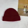 Gorro de piel de melón tejido de moda de otoño e invierno de producción propia, gorro femenino coreano de color sólido, gorro Baotou cálido para exteriores, gorro frío