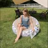 Sofá Inflable Transfronterizo en Stock Sofá Inflable Flocado para el Hogar Ocio Exterior Sofá Perezoso