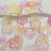 Gelatina degradado flor de peonía con cuentas material para accesorios diy al por mayor cuentas sueltas accesorios para pulseras material de flor de fénix hecho a mano