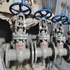 Fabricantes Vendendo Válvula Gaveta Manual Flangeada Z41H-10C / 16C Dn15 Válvula Gaveta de Aço Fundido Vedação Dura