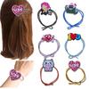 Estilo Coreano Simple Día de San Valentín Triple Adorno para el Cabello Anillo para el Cabello Cuerda para el Cabello Cuerda para el Cabello shein Dibujo Animado Creativo Cuerda para el Cabello Nudo Multicolor Cabello