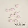 Chica Oso Linda Color Aleación Rosa Flor de Cerezo DIY Cadena para Teléfono Móvil Accesorios para Pendientes Joyería con Cuentas Decoración DIY