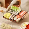 Plato para Hot Pot con Compartimentos Divididos, Bandeja de Preparación de Cocina, Bandeja Multifuncional para el Hogar, Frutas Secas, Bocadillos, Caja de Dulces