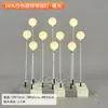 Adereços de Casamento Luzes Decoração de Pátio Interno Externo Luzes de Estrela com Plugue no Chão Decoração de Salão de Casamento Marcadores de Caminho Iluminados Nenhum