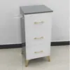 Gabinete de Trabajo para Barbería Simple Rojo Salón de Peluquería Barbería Gabinete de Herramientas Gabinete de Almacenamiento para Peluquería Carro Mesa de Herramientas