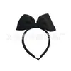 Diadema Negra y Roja Grande para Niños Accesorio para el Cabello de Princesa Fugitiva Accesorios de Escenario para Niños
