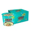 Fideos instantáneos unificados, fideos de res con pimienta de ratán, barril instantáneo de pimiento verde para gente perezosa, fideos instantáneos al por mayor