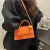 Bolso de Hombro de Diseño Nicho Nuevo de Verano 2025 Bolso de Mujer Tendencia Popular de Este Año Bolso Cuadrado Pequeño Cruzado para Mujer