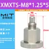 Spmxsm Perilla Mini de Acero Inoxidable Pasador de Indexación de Pistón Pasador de Resorte de Posicionamiento de Bloqueo Automático de Acero al Carbono Pasador Xmxts
