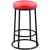 Silla de Barra, Taburete de Barra Redondo, Taburete de Barra KTV de Hierro Forjado, Taburete de Mostrador para Tienda de Teléfonos Móviles, Silla Alta Comercial