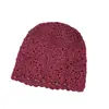Sombrero Gorro Nuevo de Verano con Perlas Personalizado Transpirable Hueco para Mujer Estilo Étnico Retro Artístico Tejido Fino Suéter Gorro