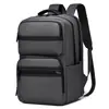 Mochila de nailon para hombre de negocios transfronteriza, gran capacidad, multifuncional, bolsa para portátil de hombre, bolsa de viaje impermeable para exteriores