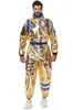 Nuevo Disfraz de Piloto de Traje Espacial de Andariego de Carnaval de Halloween Cos Palabra Traje de Navegante Ropa de Astronauta