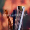 Copo de vidro resistente ao calor palito de cor palito artístico criativo Borossilicato Alto suco leite boca redonda palito de cor