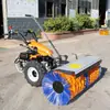 Soplador de Nieve Pequeño Lanzador de Nieve a Gasolina Arado de Nieve para Carretera 15 Caballos de Fuerza Transmisión Completa Soplador de Nieve Manual