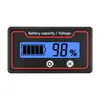 Pantalla de Cristal Líquido LCD Voltímetro de 8-100V para Detección de Capacidad de Batería de Vehículo Eléctrico, Pantalla Digital para Capacidad de Batería de Litio y Plomo-Ácido