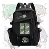 Mochila de mercancía del Dios Maligno Moran, mochila estilo anime 2D del equipo del hospital Wang Qing Han Yu para estudiantes hombres y mujeres, moderna