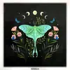 Toalha de Mesa para Tarot Árvore da Vida 60x60cm Pano de Tarot Árvore da Vida Tapete Impresso em HD