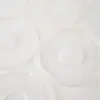 Tapa Plana de PP de Calibre 90 Desechable al por Mayor Tapa para Vaso de Papel Vaso para Bebidas Tapa Personalizada para Vaso de Leche de Soya Vaso para Bebidas Calientes Ecológico a Prueba de Fugas