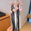 Nova Peruca Infantil com Presilha de Trança Doce Tulipa Trançada Adorno de Cabeça Menina Pequena Duas Tranças Laterais Grampo de Cabelo Acessórios de Cabelo