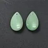 Colgante de Piedra Preciosa de Cristal Natural Forma de Gota de Agua 26X15X8mm Accesorios para Joyería de Aretes, Collares, Pulseras Venta Caliente Transfronteriza