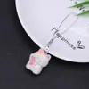 Gato de la Suerte con Terciopelo Tridimensional Gato de la Buena Suerte Cadena para Teléfono Móvil Colgante Lindo de Dibujos Animados Colgante de Gato Accesorios de Joyería Llavero