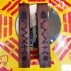 Token de Madera de Azufaifo Golpe de Rayo Wang Lingguan Orden de los Cinco Truenos Cabeza de Bestia Madera de Rayo Token Taoísta Fa Tan Fa Tao Suministros