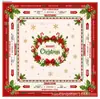 Tapete Novo de Mesa para Mahjong de Natal Amazon Lama Diatomácea Silencioso Antiderrapante Entretenimento Tapete de Mesa para Xadrez e Cartas Tapete de Mesa Festiva