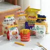 Clipes de Vedação Magnéticos para Geladeira, Clipes de Vedação para Batatas Fritas, Clipes de Conservação de Lanches e Pães Domésticos, Tira de Vedação à Prova de Poeira e Umidade para Cozinha