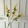Flores Artificiais de Camomila para Casamentos, Margaridas Pequenas para Decoração de Mesa de Jantar em Casa, Flores Artificiais, Pequenos Crisântemos Selvagens, Flores de Seda Atacado