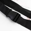 Cinto Casual da Moda Estilo Coreano para Mulheres com Fivela Automática, Cinto de Lona Ajustável All-match de Plástico Sem Metal