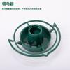 Alimentador de Aves Higiénico Automático Dispensador de Comida Verde Alimentador de Pájaros Simple Exterior Colibrí Exterior Árbol Bebedero para Pájaros