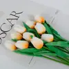 Tulipán Flor Artificial Decoración del Hogar Sensación de PU Arreglo Floral de Gama Alta Accesorios para Fotos Fabricante de Flores Artificiales Venta al por Mayor Transfronteriza