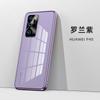 Para Huawei p40 Funda para Teléfono p40 Pro Funda Protectora de Vidrio de Silicona Electrochapada p40 Pro + Celebridad de Internet Lente de Cobertura Total